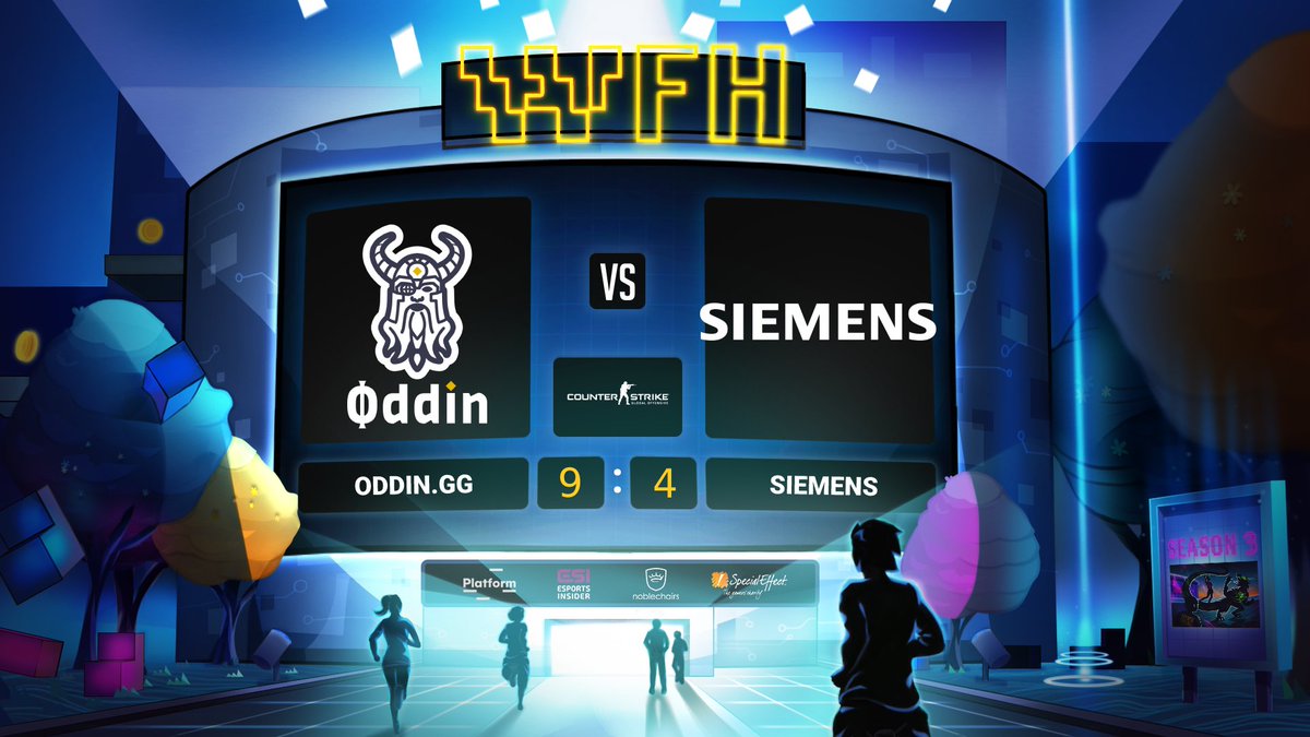 WFH_League's tweet photo. Congratulations to #OddinGG for taking 3rd place in the CSGO #WFHLeague 🥉 

Join us on stream next for the GRAND FINALS:
@RivalryGLHF 🆚 @AbiosGaming 

📺 https://t.co/iAINFgHbMz https://t.co/imMkSpBTTx