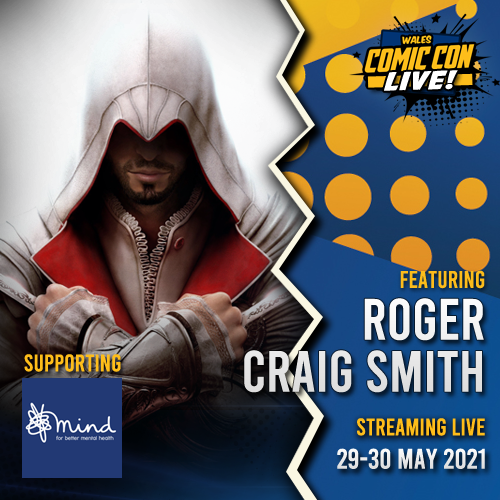 walescomiccon's tweet photo. #AssassinsCreed fans ASSEMBLE as we are LIVE right now with the epic @Magnus__Bruun, @PaulRogerAmos and @RogerCraigSmith celebrating this fantastic series! #WCCLIVE ⚔️

https://t.co/aCawWi2o4R https://t.co/2LBEfCpWur