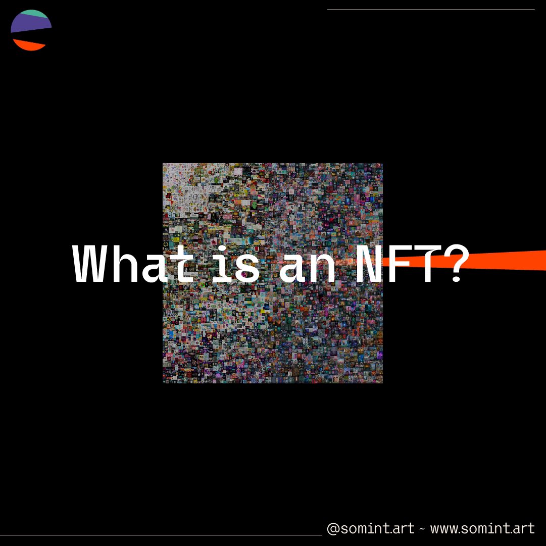 somintart's tweet photo. What is an NFT? How do you explain them to your friends &amp; family?

Find our definition in the following thread (1/4) https://t.co/FOP5KiI8yQ