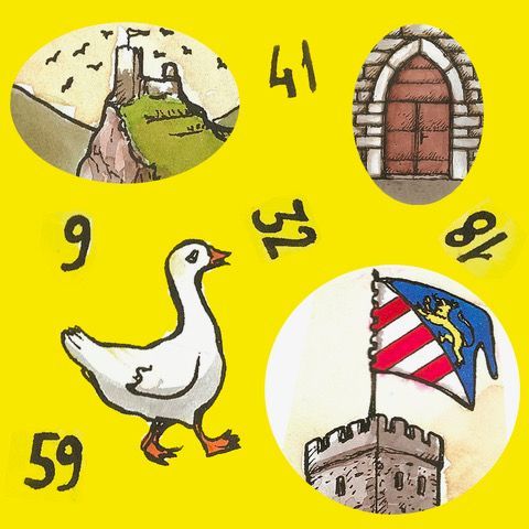 GemonaTurismo's tweet photo. Un'oca, tre castelli  🏰, tanti numeri … proprio un bel rompicapo 🤔
Di sicuro si tratta di un GIOCO, un gran bel gioco ideato e illustrato da Luigino Peressini per la Pro Glemona 👍
Prossimamente vi sveleremo l’enigma: #restatesintonizzati
#Artegna #Gemona #Montenars 
@FVGlive https://t.co/XvLMjfmm1V