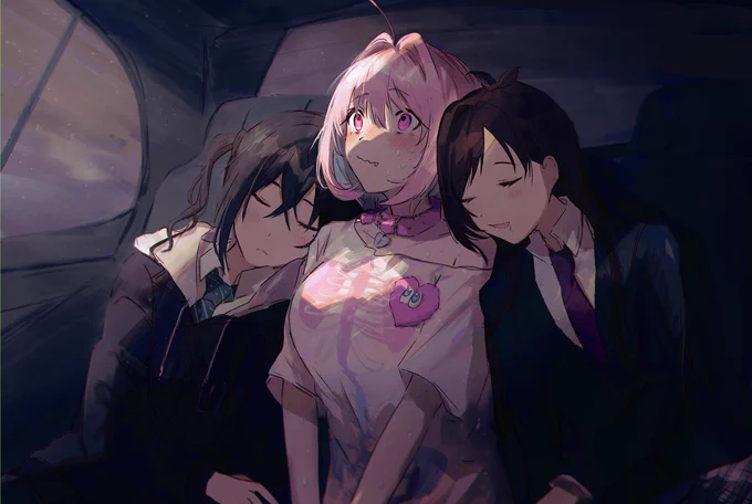 #夢見りあむを100日間描く
96日目、まっっったく眠れなかったりあむ。 