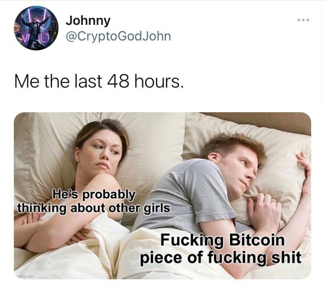 therealtalukdar's tweet photo. Me every time I try to sleep 😭

#cryptocurrency #Crypto #Ethereum #bitcoin  #btc  #dogecoin #cryptocurrency #binancechain https://t.co/osY3J0Txca