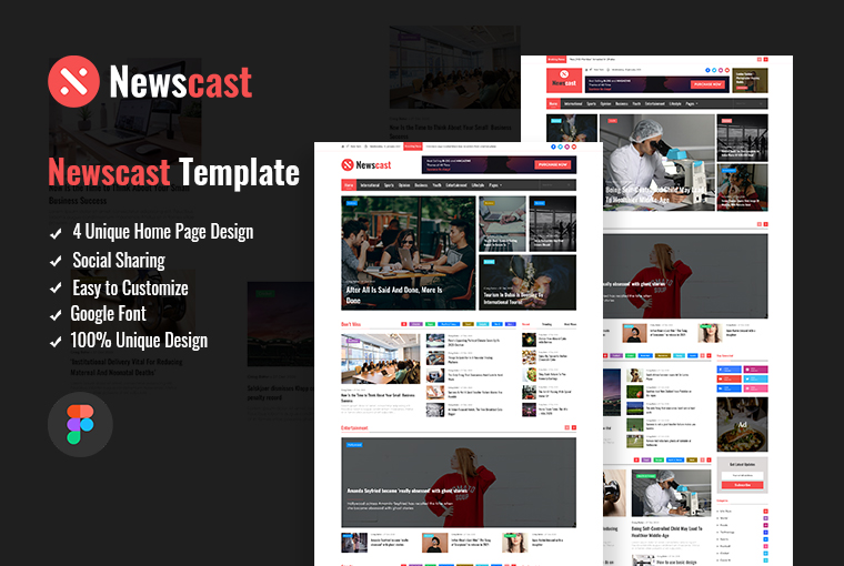 js_template's tweet image. Figma News Template

jstemplate.net/item/newscast-…