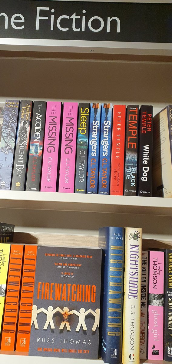 Found you <a href="/callytaylor/">C.L. Taylor</a> , while browsing in Foyles in London 😁,  but I have a signed copy of 'Strangers', get me 😍