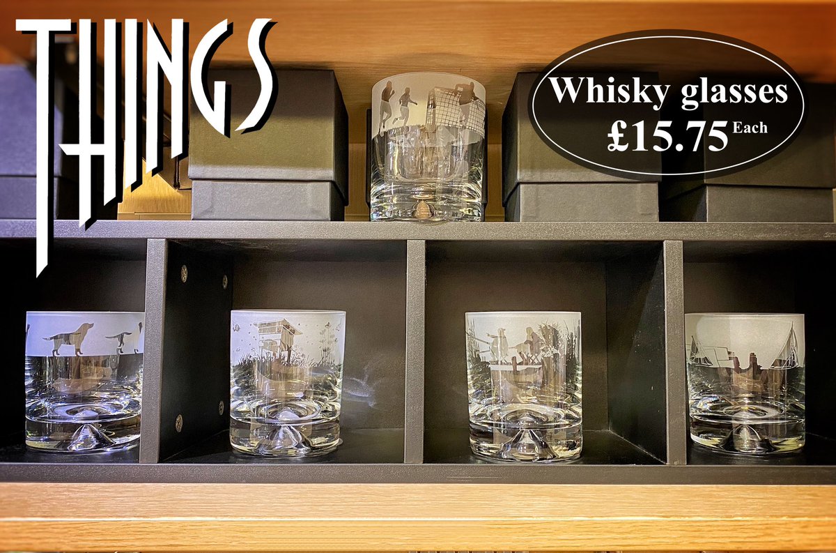 thingsboscastle's tweet photo. Tumbling in the door 😁 our latest new arrivals....

Fun fact: Whisky (no e) refers to Scottish, Canadian, or Japanese grain spirits. Whiskey (with an e) refers to grain spirits distilled in Ireland and the United States.

#ThingsBoscastle #tumblers #whisky https://t.co/4r4M1w3iMO