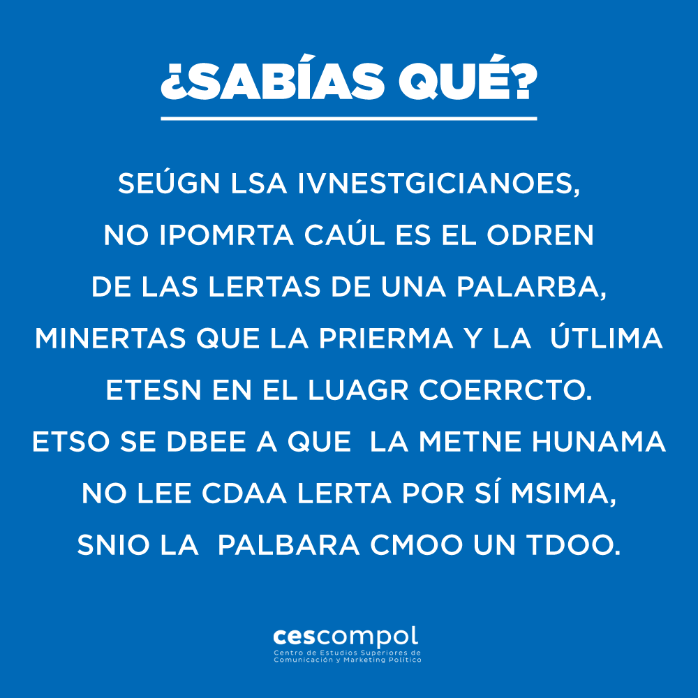 CESCOMPOL tweet media