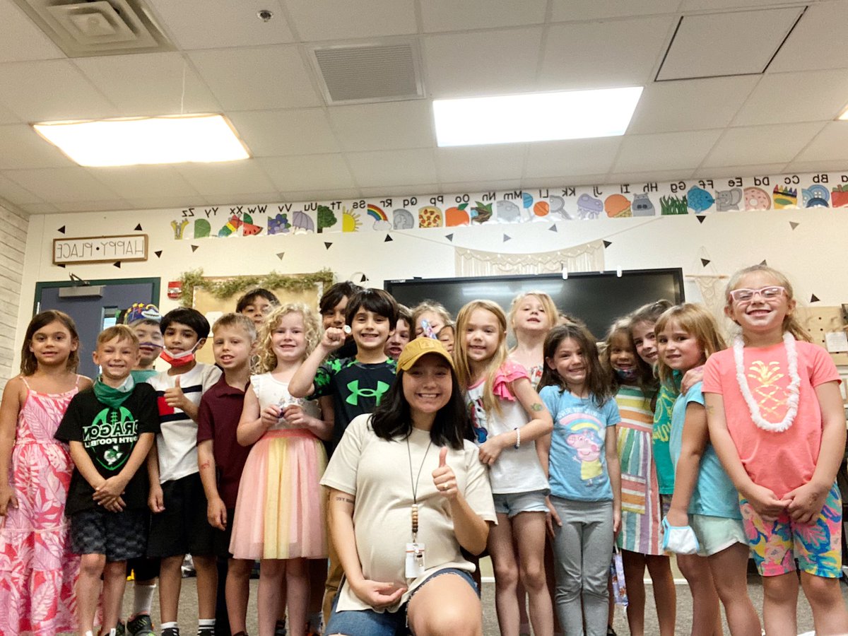 MrsQuinteroOUES's tweet photo. We made it! These kiddos taught me resilience and joy in the midst of change and uncertainty. They will always have a special place in my heart as my first kinder class! #dragonstrong https://t.co/e0PhaMc19U