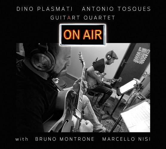 irdsrl's tweet photo. Disponibile da oggi sul nostro sito al link
https://t.co/vrEwy9najO
ON AIR, il nuovo album di DINO PLASMATI &amp; ANTONIO TOSQUES GUITART QUARTET. https://t.co/TneuMGAkxV