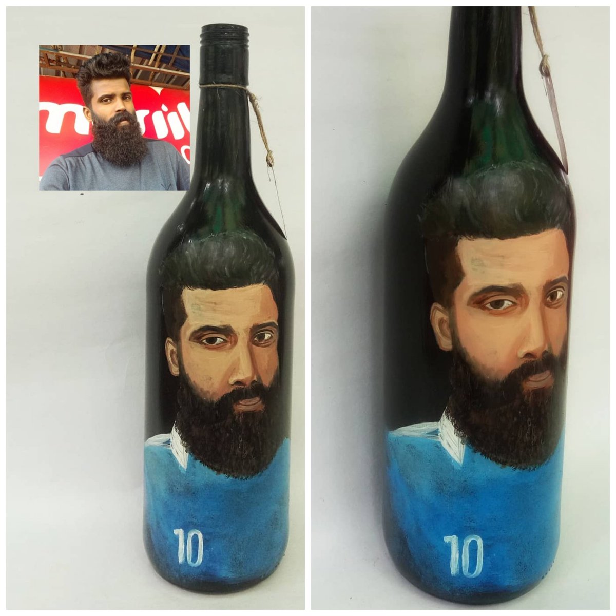 #bottleart  #customizedwork 
✔️Delivery location : kumbala
⬇️⬇️⬇️⬇️⬇️⬇️⬇️⬇️⬇️⬇️
📢FREE SHIPPING 
⬇️⬇️⬇️⬇️⬇️⬇️⬇️⬇️⬇️⬇️
DM💬 for price enquiry 
⬇️⬇️⬇️⬇️⬇️⬇️⬇️⬇️⬇️⬇️
💬+91 9645 918 981