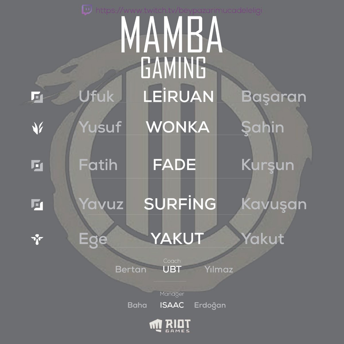 Yenilenen Kadromuz. #Mambawin #Mgwin