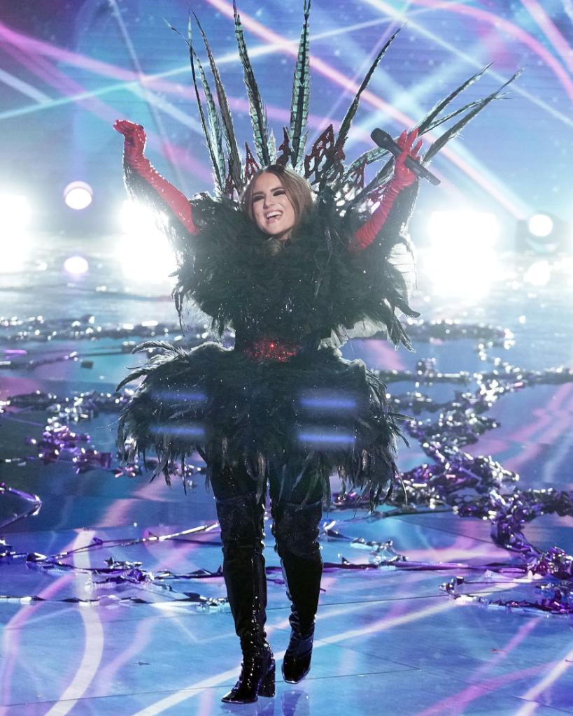 MaskedSingerFOX's tweet photo. .@iamjojo brought those powerhouse vocals to every performance! 🎶 #TheMaskedSinger https://t.co/UvdzaLvWlF