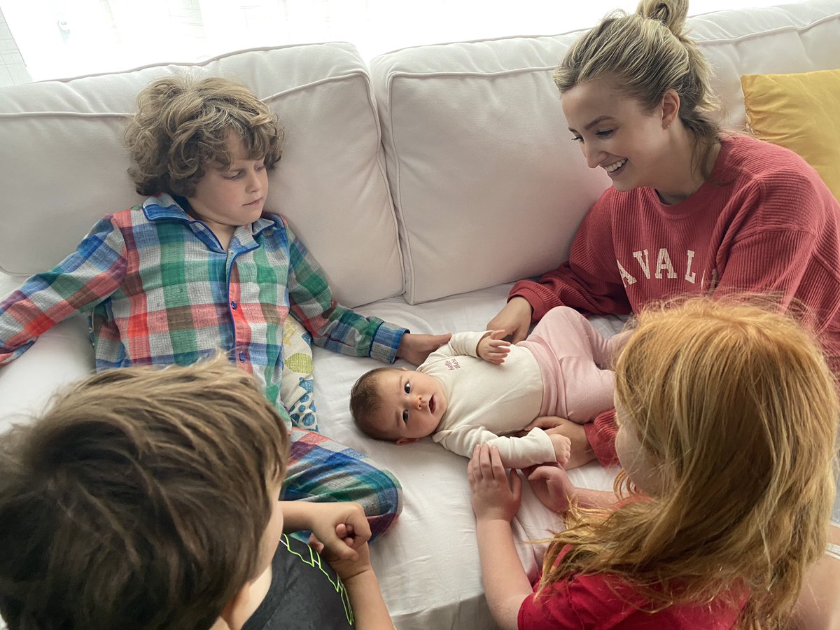 Rainy day in Avalon. Hadley hanging with her cousins or Delco Cuz-ants