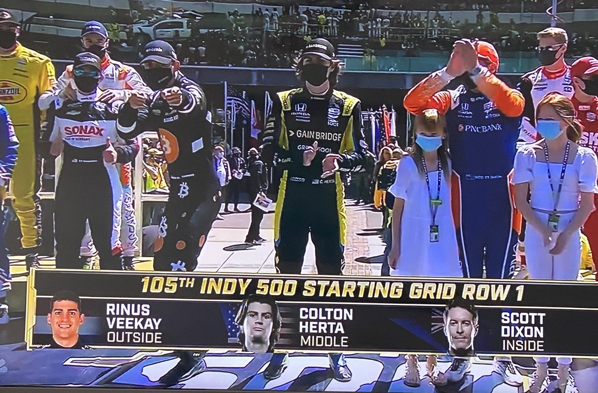 GoingParabolic's tweet photo. Let’s go #Bitcoin #Indy500 https://t.co/6qq5yP3iPt