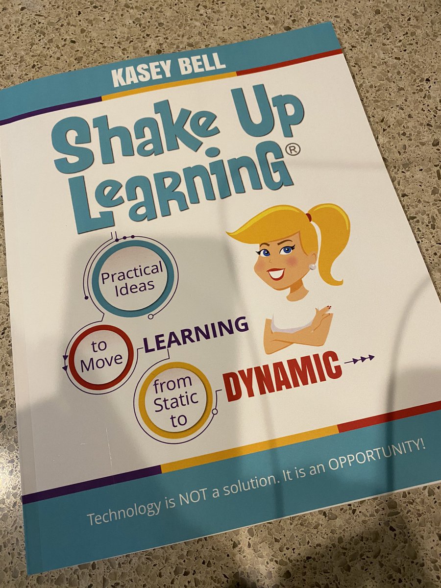 Discovered @ShakeUpLearning podcast this year and couldn’t wait for summer to order this book! Ordered it, signed up for the All Access pass...so excited for all of the learning I will do this summer! Hope to also get to Blended Learning with Google!#lifelonglearning #summerPD