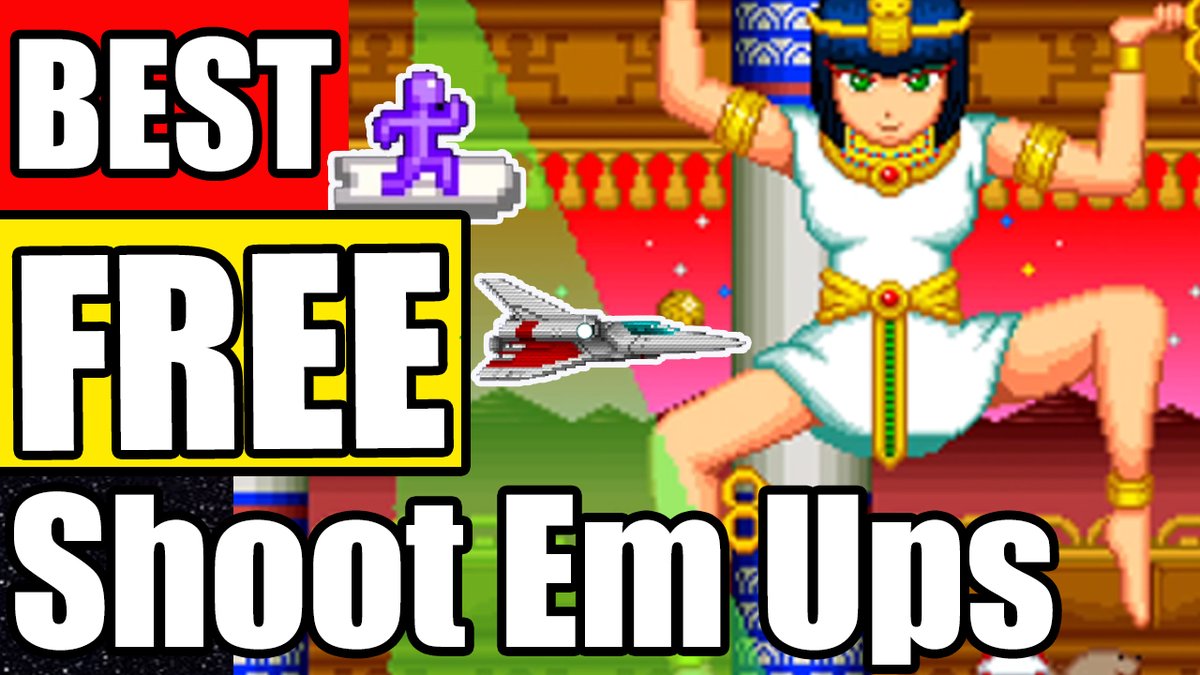 ShmupJunkie's tweet photo. Best FREE #SHMUPS you can play right now! My 12 must play picks. So good, you won't believe they're free. After the video, check out the link to all these games and over 200 more in the Free-to-Play Shmups Wiki hosted by @CHARLENEMAXIMUM 
https://t.co/d439TVD3ZA https://t.co/Jx9Cal4Xpj