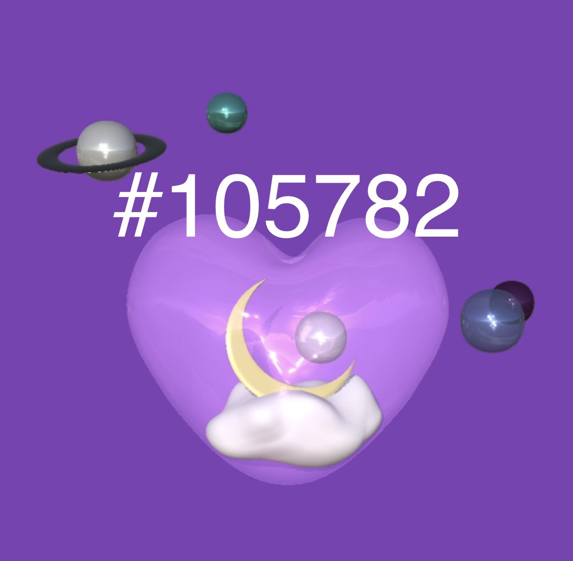 <a href="/hicetnunc2000/">h</a> 

⚡️Moon Hart💜💜
⚡️10/77 editions for 0.1 tezos
#105782
😱
9 Left 

When sold out, the next 10 will go up in price
👇🏻
hicetnunc.xyz/objkt/105782

#hicetnunc2000 #CleanNFT #hicetnunc #Tezos #NFTart #nftcollectors #NFTCommunity