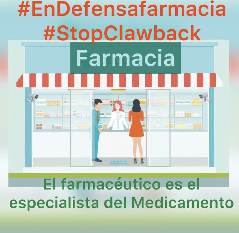 enbotica2's tweet photo. #StopClawBack
#EnDefensaFarmacia  la farmacia no necesita recortes, nos importa la salud de nuestros @pacientes  @sanidadgob
@SaludPublicaEs
@CarolinaDarias
@AEMPSGOB 
@PatLacruz https://t.co/cQVjrbakwZ