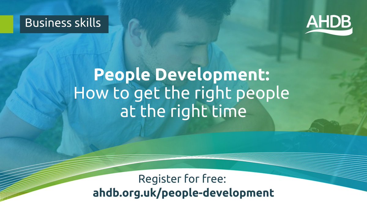Are you planning effectively for your workforce needs in the future? Or struggling to recruit staff for your farm? 

Join us, together with independent management consultant, Paul Harris in a two-part online meeting. 

Register now 👉 ahdb.org.uk/people-develop…

<a href="/AmieLizBurke/">Amie Burke</a>