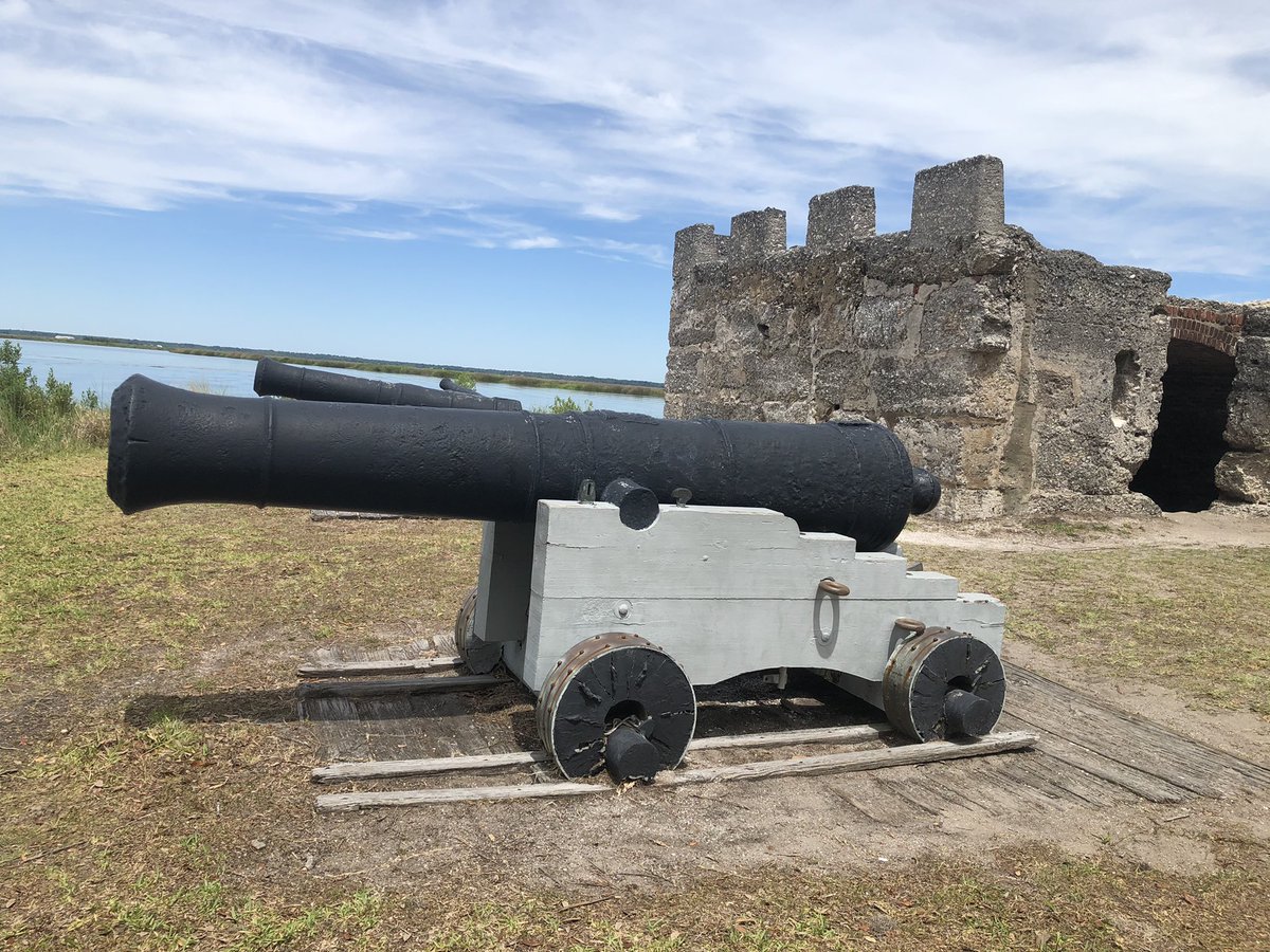 PeakBaggerQ's tweet photo. Fort Frederica National Monument and High Point. James Oglethorpe's town. British battle against the Spanish in 1742. @FtFredericaNPS #HighPointing https://t.co/emXKw9IDSx