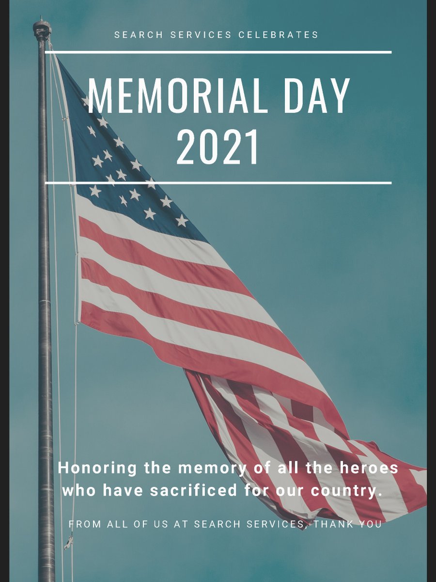 Searchsvc's tweet photo. #MemorialDay2021 https://t.co/cZn8mmiEd1