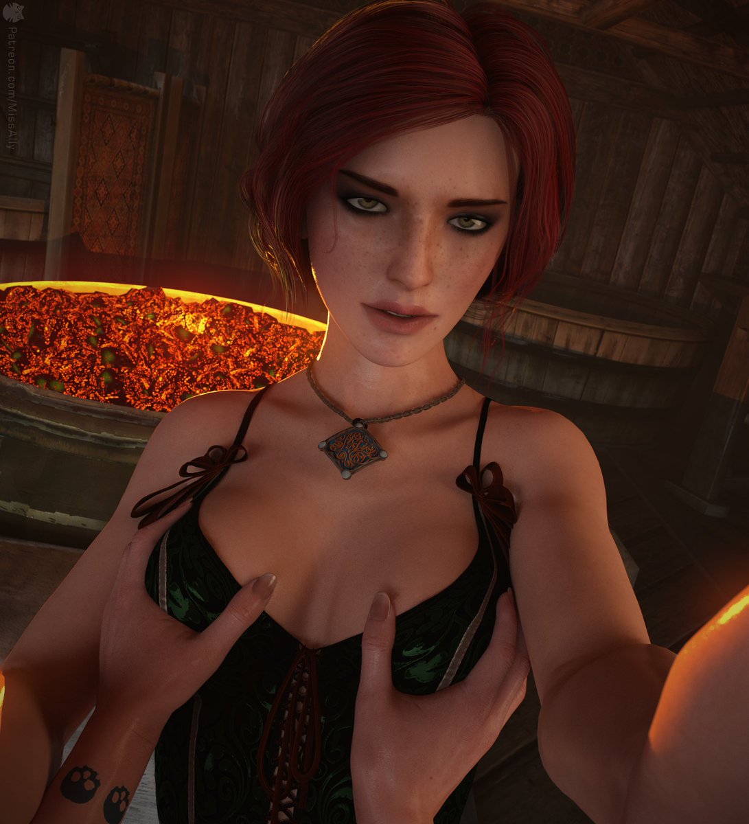 Triss Merigold, The Witcher #TheWitcher3 #TheWitcher #The_Witcher #Triss #T...