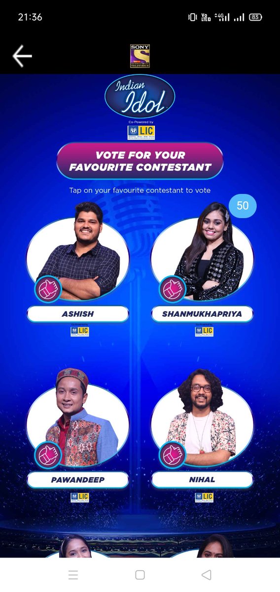 sawaibhatt's tweet photo. Guys plz vote kro #RETWEEET
#AnjaliGaikwad
#SawaiBhatt #Indianidol12 #IndianIdol #NehaKakkar #pawandeeprajan https://t.co/gfY51ZlDue