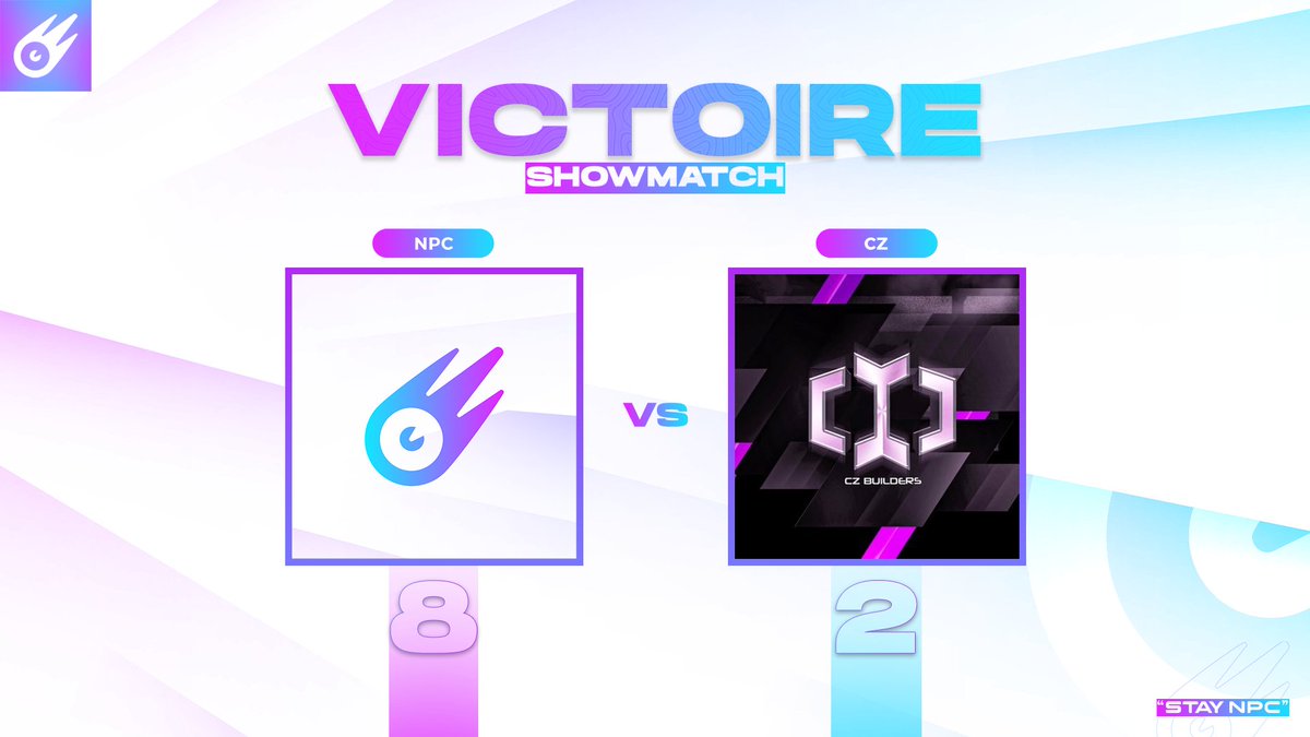 NoPovClan's tweet photo. Pour un premier ShowMatch, on pense leurs avoir trouvé du lourd 😎...
Notre tout nouveau duo @HanekiH et @Hexxop_ ont battu hier soir la @CZbuilders au score de 8 à 2 💪 !
Bravo et merci tout de même à @1vbvytyy et @Harl3mZ pour leur fair-play 👏
#StayNPC ☄️ https://t.co/n2Er0ZXkNV
