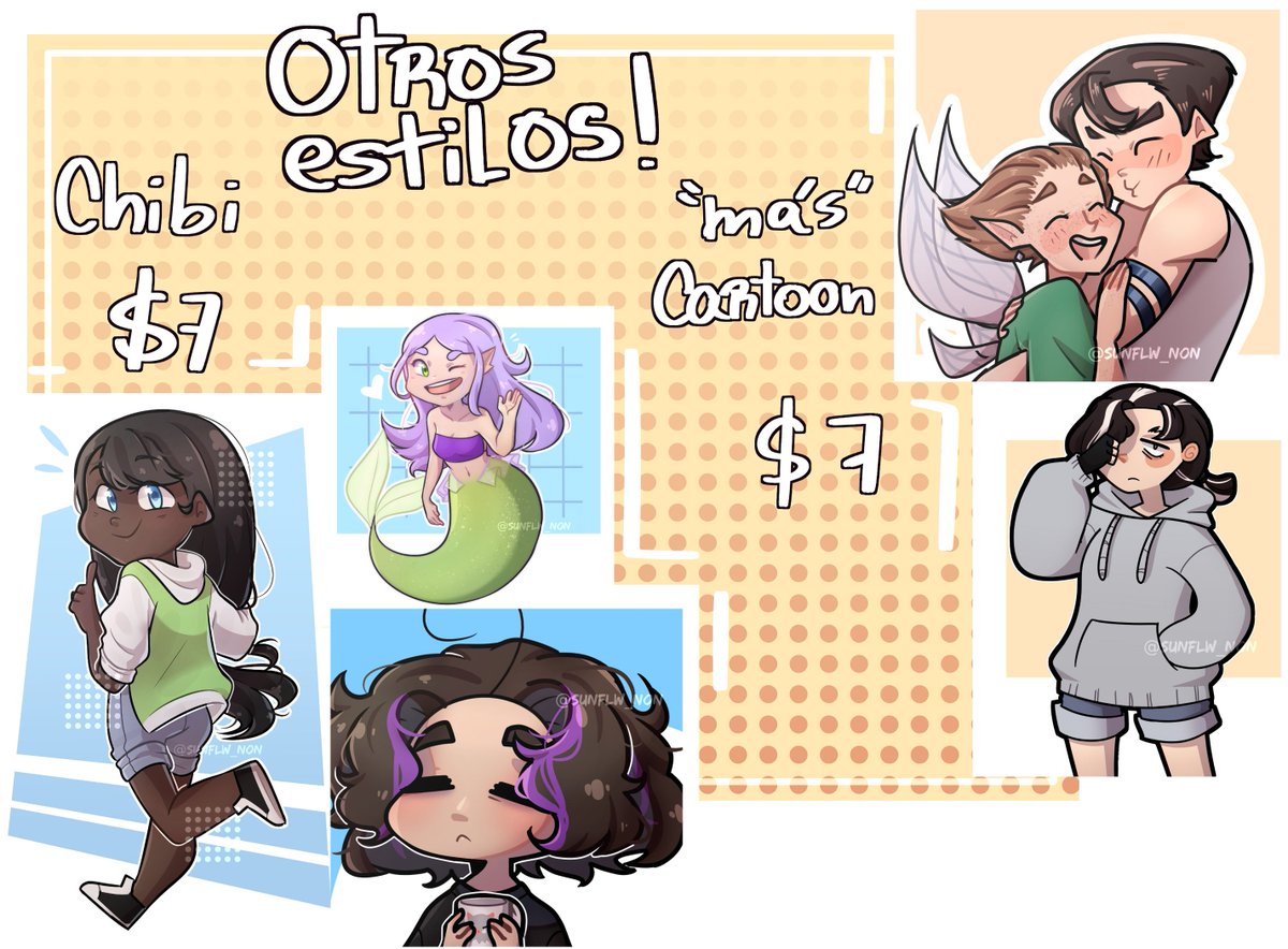 Non__sunn's tweet photo. • || 🌻 Abro comisiones ¡!

Los pedidos preferiblemente háganlos por Instagram (el link está en mi perfil), pero si no tienes, puedes hacerlos por acá!
Cualquier duda o consulta escríbanme al privado

Si no puedes comprar, me ayudarías mucho dando rt <3✨ https://t.co/iarmwCftDc