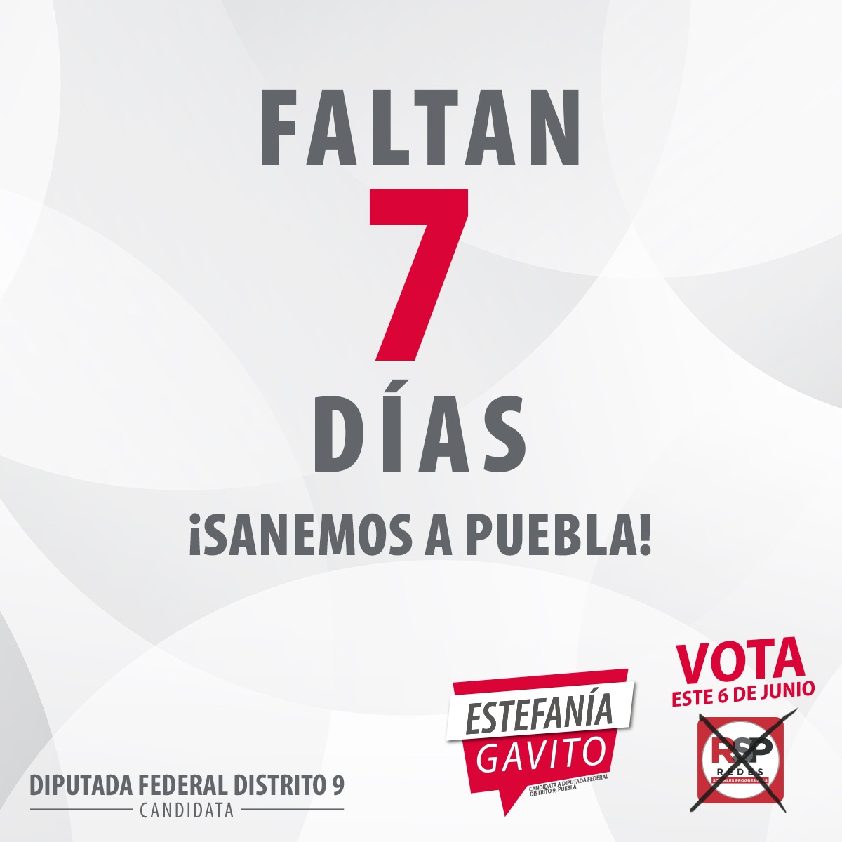 EstefaniaGavito's tweet photo. Juntos, las y los poblanos somos invencibles y este 6 de junio lo vamos a demostrar. 🤜💥🤛
#VotaConsciente #VotaEstefaníaGavito 🗳✅
#EstefaníaDiputada #Distrito9Puebla https://t.co/kZvRzbJaKd