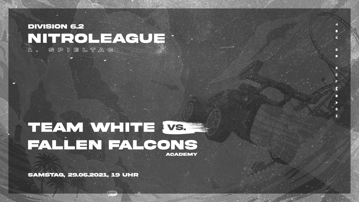 tsv08kulmbach_'s tweet photo. Der 1. Spieltag für Team White ⚪ steht an!

🏆NitroLeague - Div 6.2
🆚Fallen Falcons Academy
🕗Heute 20 Uhr

#esports #rocketleague #matchday #nitroleague https://t.co/XEkyPjlyc7