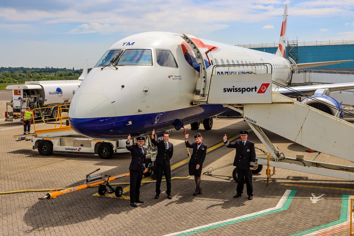 SOU_Airport's tweet photo. Great to see @British_Airways' first CityFlyer route to Faro take to the skies yesterday afternoon. #BA #SafeRestart #Flying
https://t.co/pFDIEebLGS https://t.co/LrJxpcDQXS