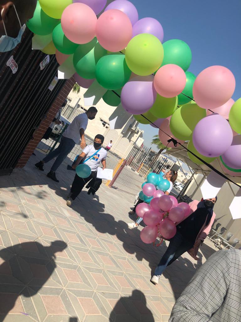 key_qatar's tweet photo. We welcomed our KEIS Students back to school. #qatar #education #school #backtoschool https://t.co/M2qcXYb2YW