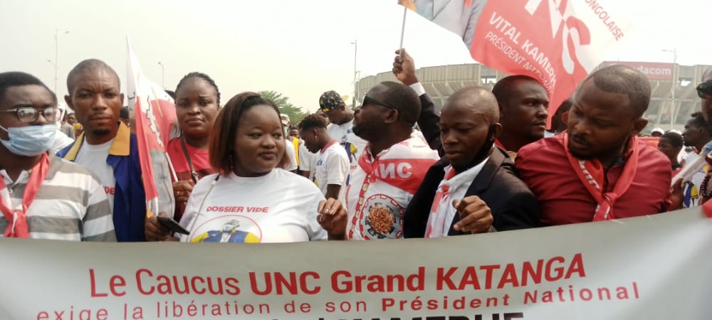 franck_tag's tweet photo. L'Espace #Grand #Katanga avec son coordonnateur, le SPN @HenriT13658555 félicitent le nouveau #SG @BillyKambale1 pour sa nomination à la tête du parti @uncrdc. Vous avez le soutien du Grand Katanga pour vous accompagner durant votre mandat. Plein succès et bon vent cher #SG https://t.co/bbGbZxVzsr