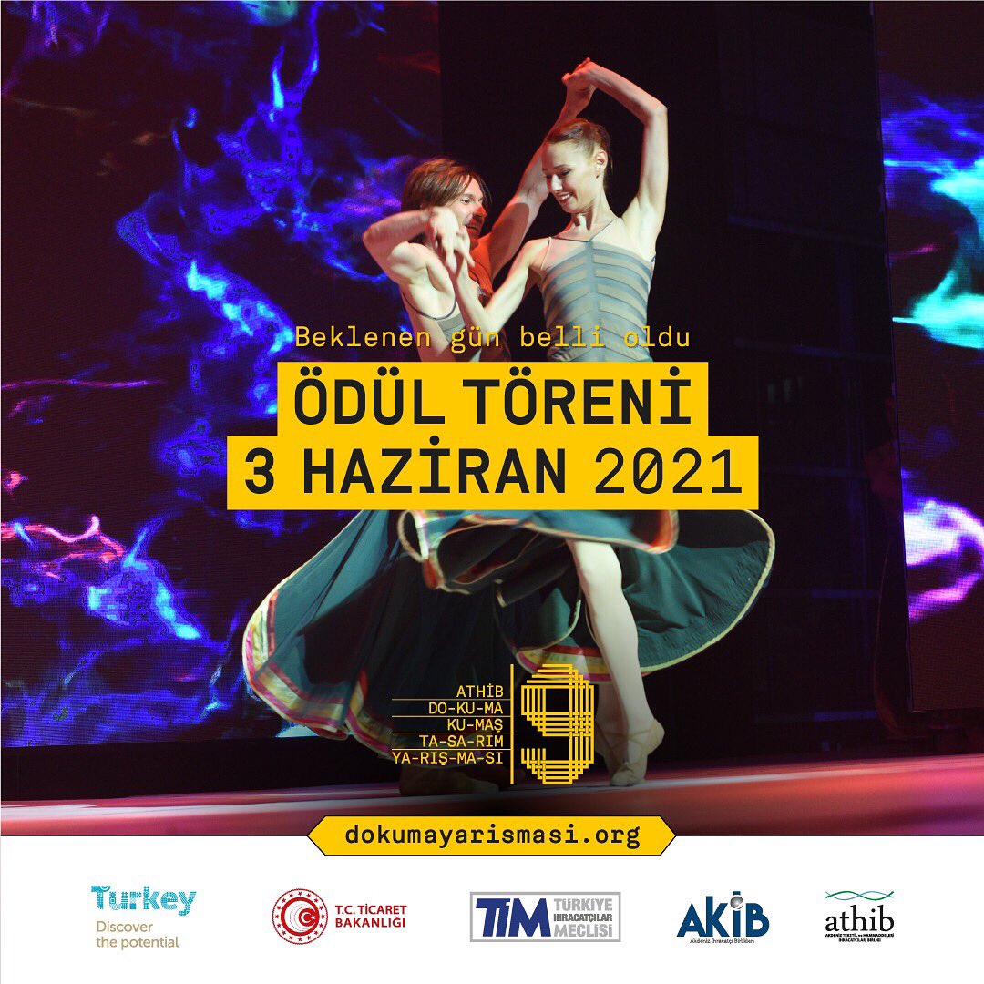 dokumayarismasi's tweet photo. Hayaller yine kumaşlara dokundu. Hazırlıklarımızda son aşamaya geldik. 3 Haziran 2021 tarihinde yapılacak olan ödül töreni ile dereceye girecek finalistlerimiz belli olacak. Siz de bu heyecana ortak olmaya hazır mısınız? 
#athib #dokumakumaştasarımyarışması #ödültöreni https://t.co/THBJ7VwvAp