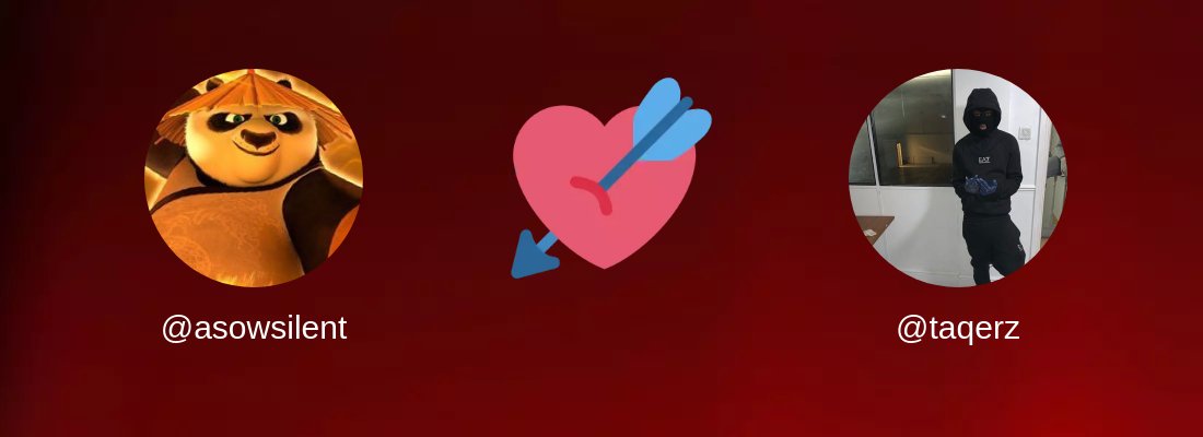 Mein Twitter Verknallt ist: @taqerz

Finde deine bei roundyearfun.me/twittercrush?l…

⠀