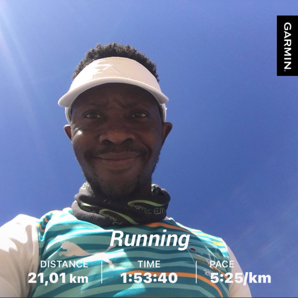 PacificMbela's tweet photo. #beatyesterday #garmin # https://t.co/LyajVLmMFp