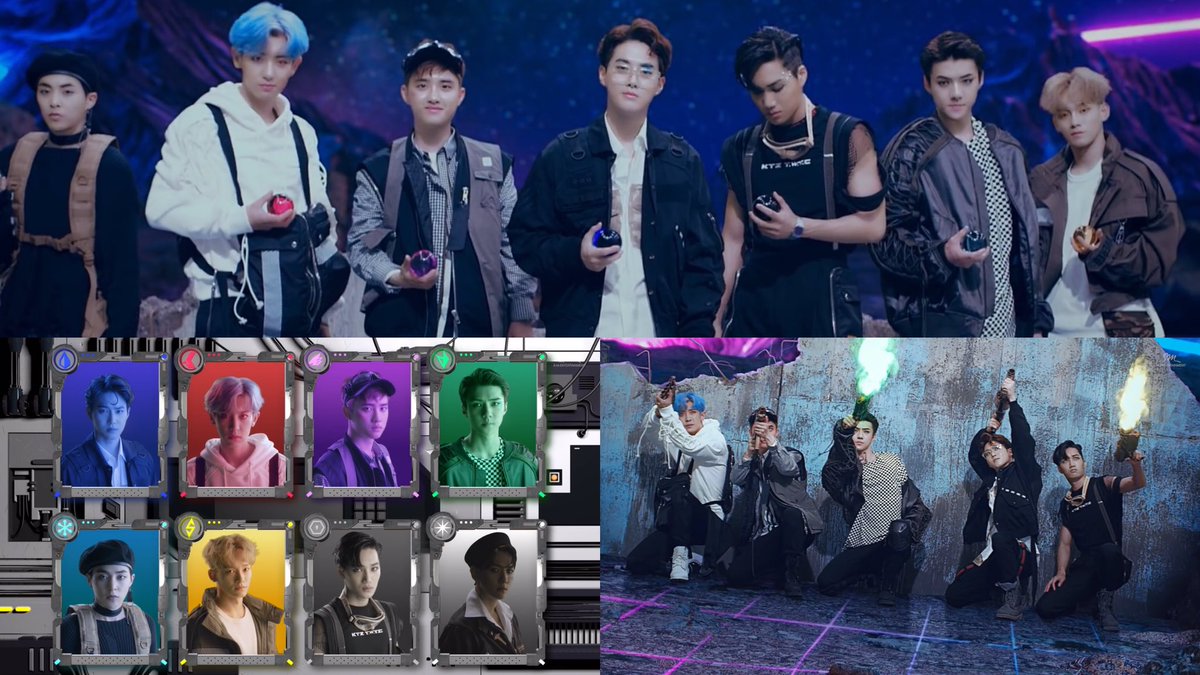 쉰화 So If Exo Is Just Playing Video Game S In The Parallel Universe In Power And Don T Fight The Feeling Then These Are Exo Playing Exo As The The