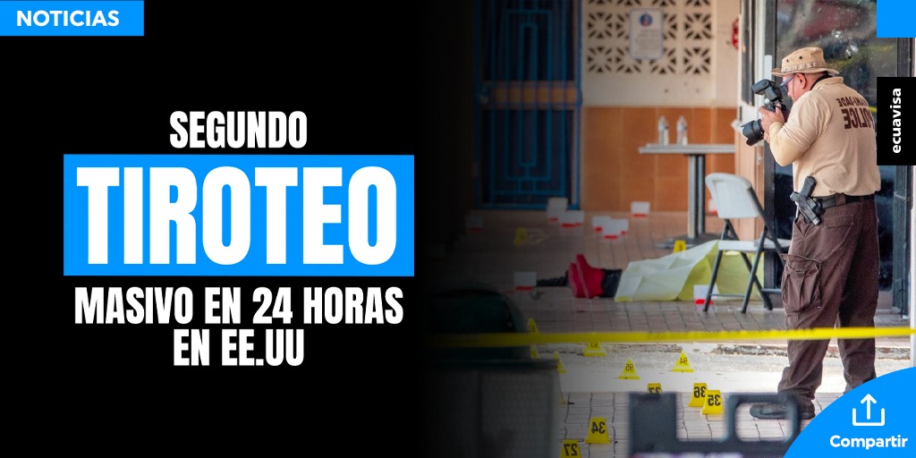 ecuavisa's tweet image. 📍En Estados Unidos 

🔴Segundo tiroteo masivo en 24 horas anticipa un "verano violento"➡️ bit.ly/34tiKj4