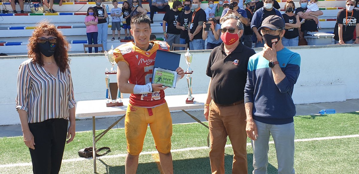 ososrivas's tweet photo. 🎖 ¡El runningback Andy Xia (@andy_xiia) es nombrado MVP de la Big 4 Cadete! https://t.co/AqSEr8JX4r