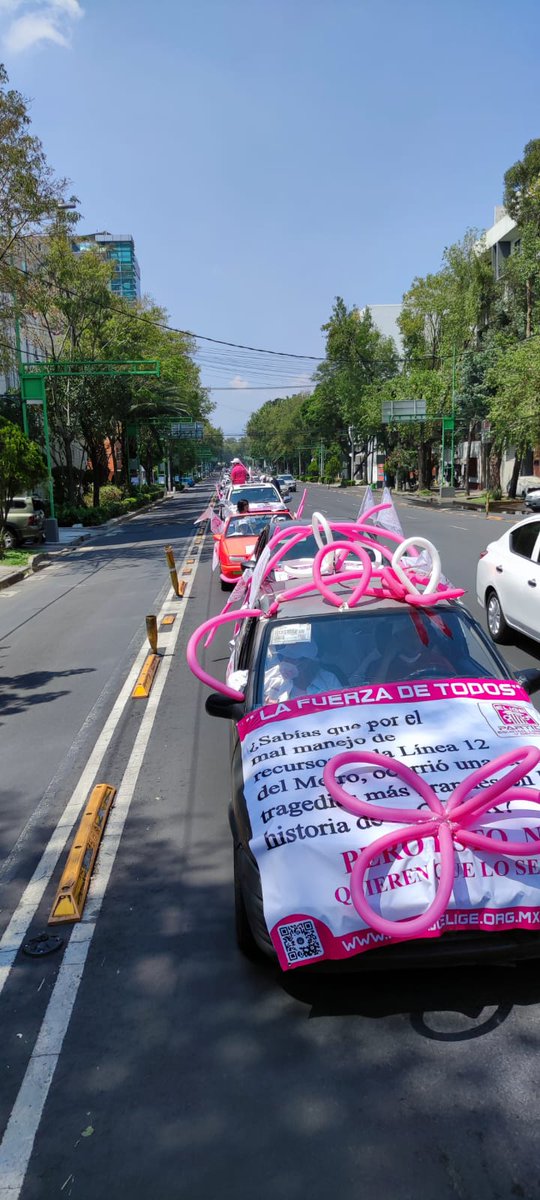 PartidoELIGE's tweet photo. ¡Ya vamos sobre Eje Central!

Sigue la #CaravanaMagenta en nuestras redes sociales, únete al cambio este 6 de Junio en la #CDMX #ELIGE #SomosElige https://t.co/qwsVmoZiDw