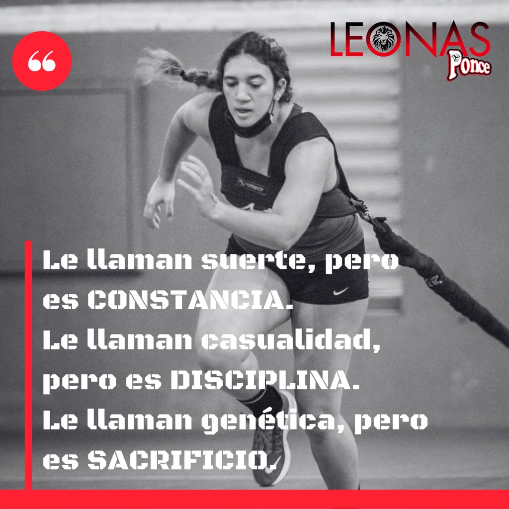 leonasdeponce's tweet photo. Domingo de motivación🔥🦁 
.
.
.
.
#LeonasdePonce #Ponce2021 #PonceAhí #VisitPonce #LaManada #RugeLeona #DomingodeMotivación https://t.co/o8vZgnEMWX