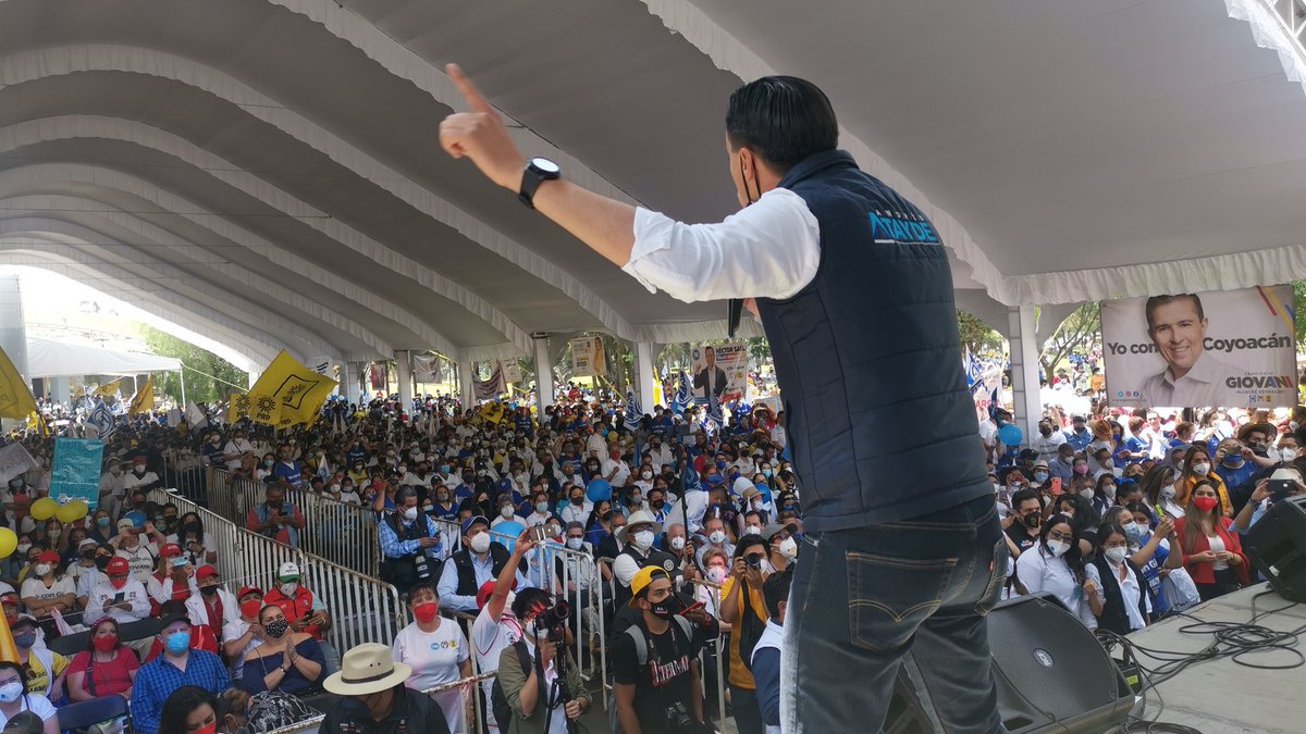 raulflorescoy's tweet photo. Gran convocaría en el cierre de campaña de @giogutierrezag @AAtaydeR @Jesus_ZambranoG @hector_saul1 @DesireeNavarro #Coyoacan, #GioContigo https://t.co/hCaX37ZfiM