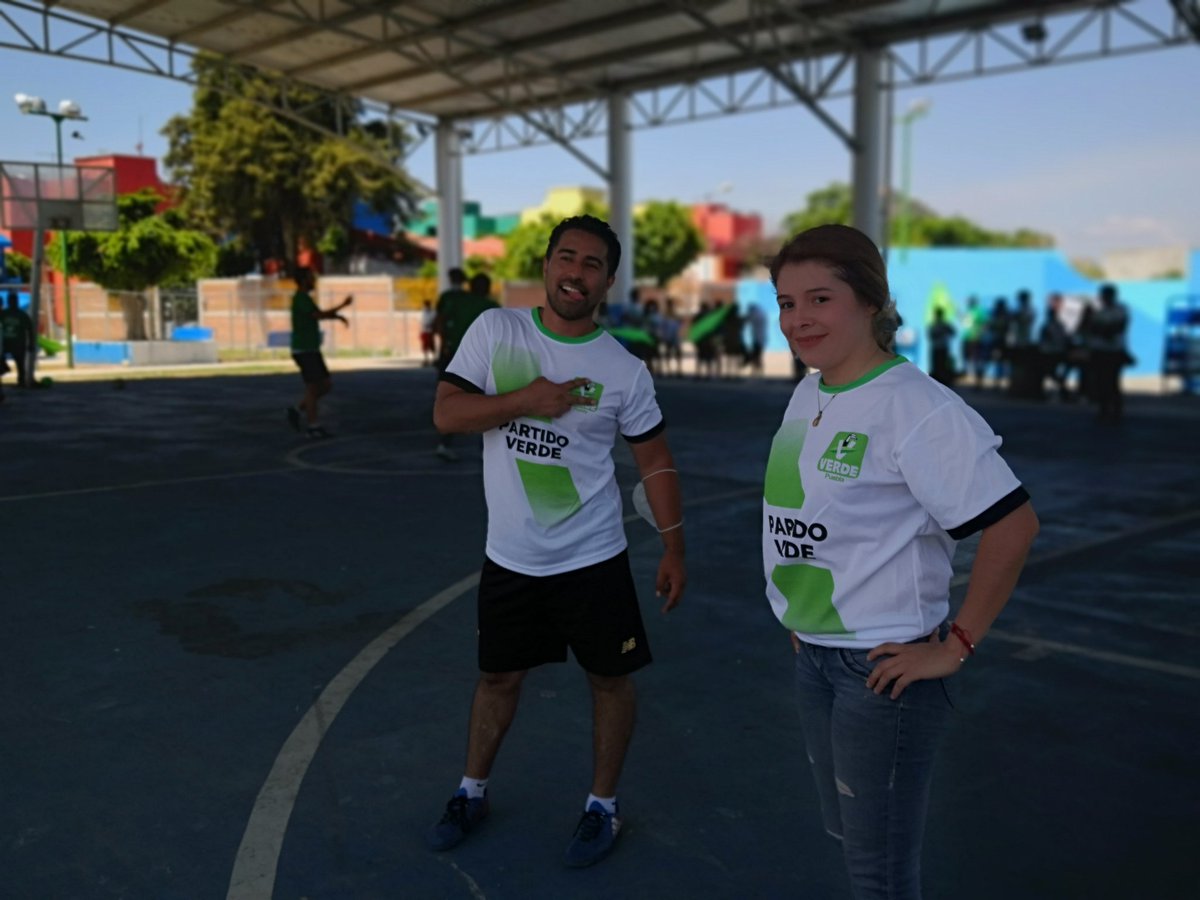 VerdeAtlixco's tweet photo. El ejercicio es importante para nuestra salud, hagamos deporte #PartidoVerde #VotaVerde https://t.co/Q3DDIVgckd