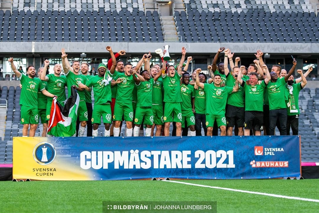 Svenska/Swedish cup champions  @Hammarbyfotboll 💚 