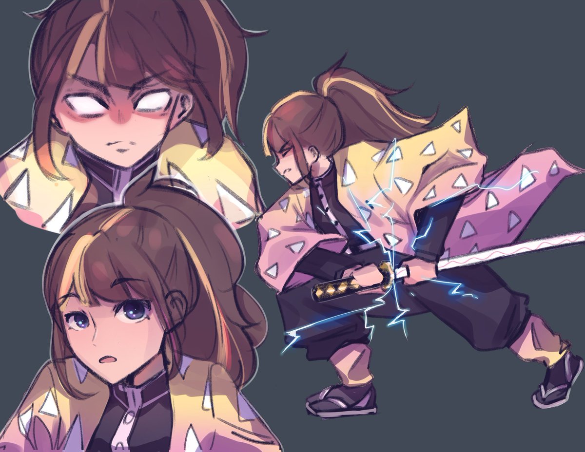 maka_ira's tweet photo. may 2020 / may 2021 
Also didnt post this one officialy, but this is my demon slayer oc ^^; https://t.co/JuY1T2vWtF