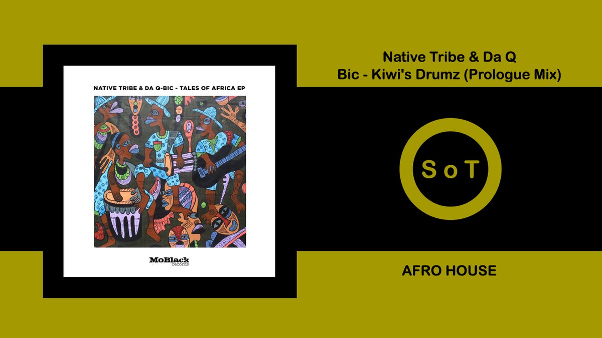 SoundsOfToma's tweet image. Native Tribe &amp;amp; Da Q-Bic - Kiwi's Drumz (Prologue Mix) [Afro House] [MoBlack Records]

Listen it on YouTube ☞ youtu.be/x2VKzradczM

#nativetribe #daqbic #kiwisdrumz #prologuemix #moblackrecords #beatport #afrohouse #afro #house #afrohosue2021 #techhouse #melodichouse