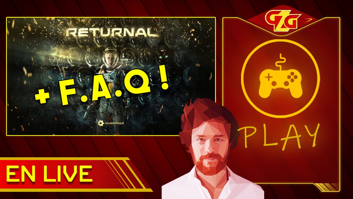 GaGzZzYT's tweet photo. Ce soir, le sunday night live à 21h30 sur twitch! Je réponds à vos questions pendant 1 petite heure, puis je plonge dans le très difficile Returnal sur PS5! Vais-je triompher? 
https://t.co/7GqzYwNVFN
#ReturnalPS5 #tropdifficile https://t.co/F4OU93mg7j