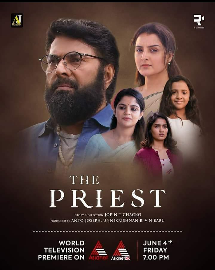 Muhamme_shaheel's tweet photo. #ThePriest World Television Premiere on coming Friday (June 4 ) at 7 PM on Asianet 

#ThePriestOnAsianet
#mammootty
#Mammukka #mammookka
@mammootty https://t.co/Rj2BQ4oETJ