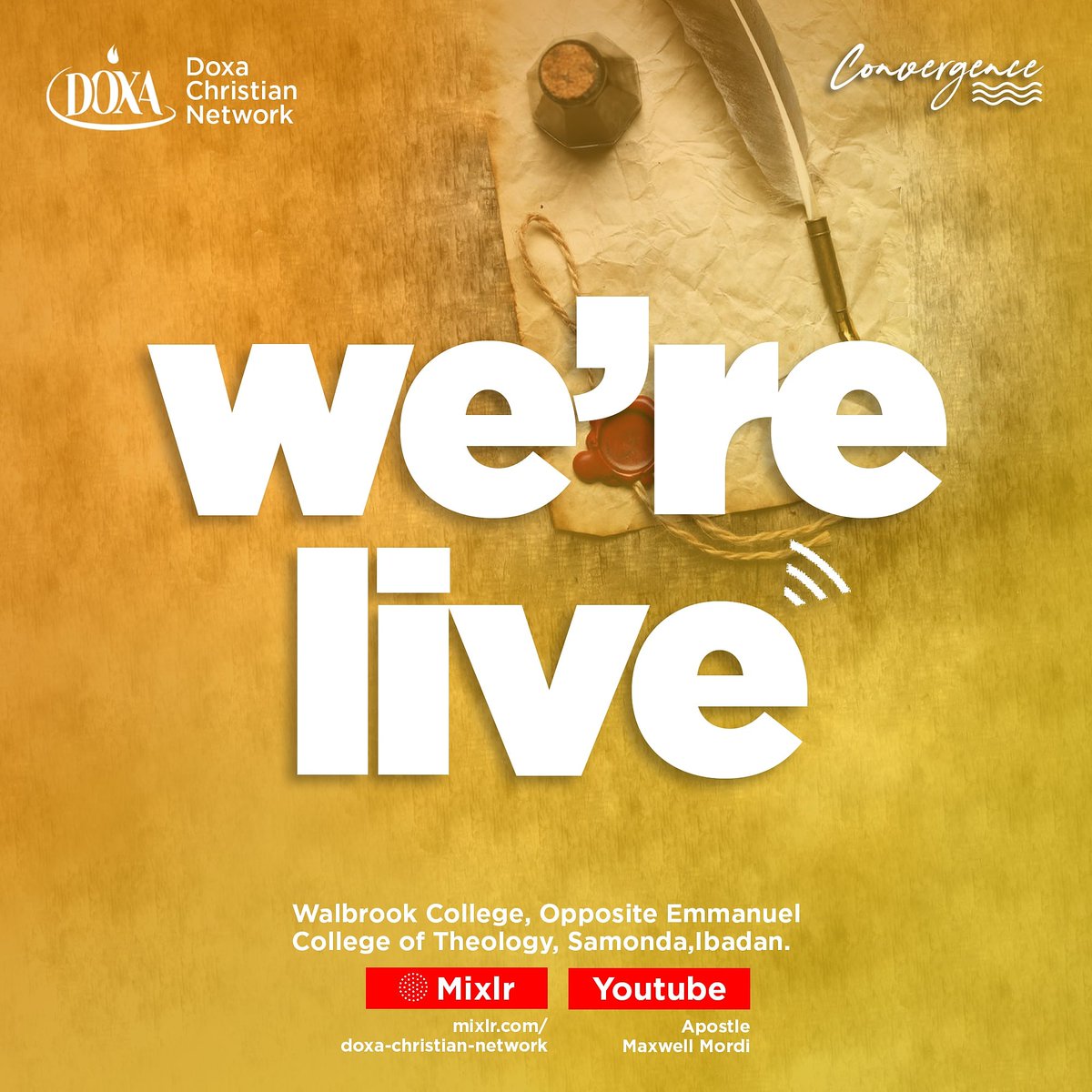 Doxa Christian Network tweet media