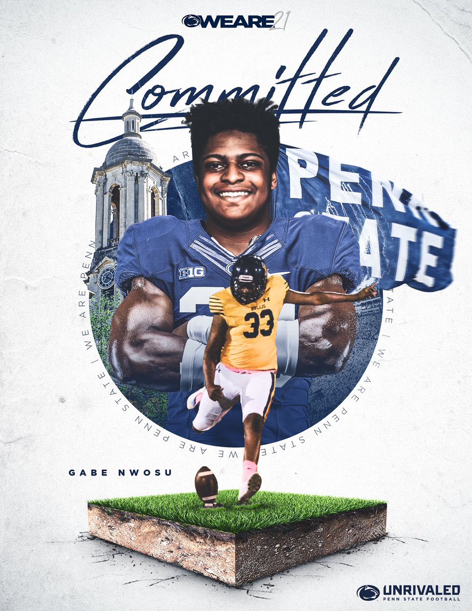 #PennState signees Evan Clark, Khalil Dinkins, Mitchell Groh and Gabe Nwosu are playing in this year’s Big 33 Game. 

Get to know the four players — interesting facts about them, who they model their games from and their hobbies.

READ: bit.ly/3yOP6Ty